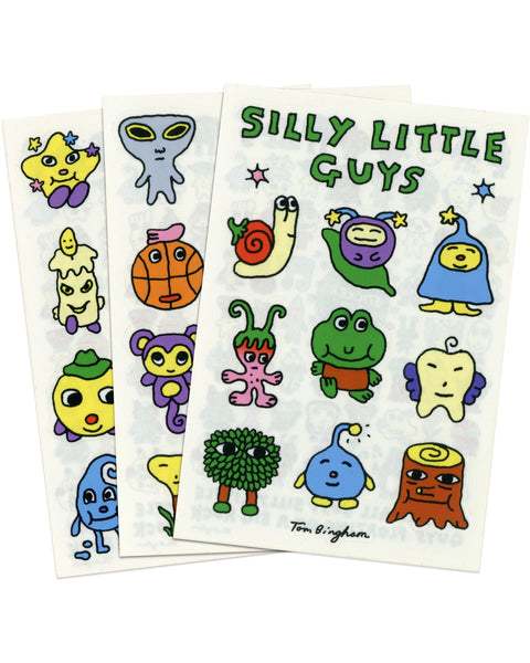 Tom Bingham - Little Guys Vinyl Sticker pack