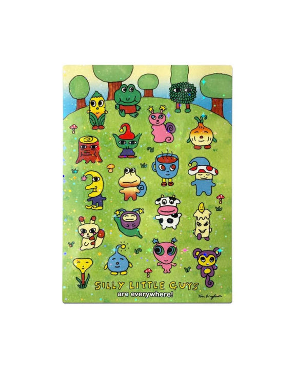 Tom Bingham - Jumbo Sticker Sheet - Silly Little Guys