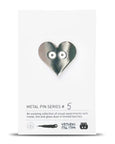 Studio Arhoj - Metal Pin: Series #5 - Silver Heart