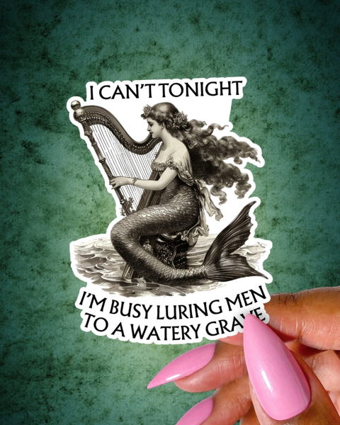 Pretty Toxic Stickers - Siren Sticker