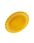 Roger Orfèvre - Oval Metal Food Basket - Small - Yellow