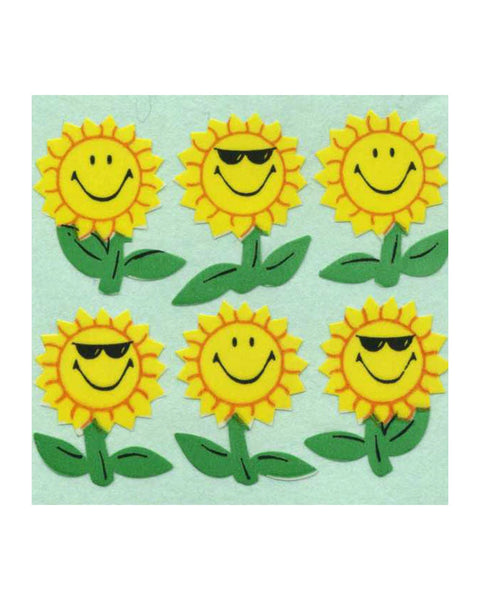 Stickermagic - Tear-off stickers - Smiley Sunflowers