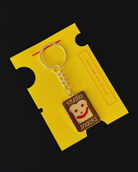 Carla McRae - 'Club Studio Snacks' Keychain