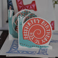 Cambridge Imprint - Snail Mail Concertina Card