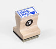 The Portland Stamp Company - Rubber Stamp - Snail Mail is for Lovers