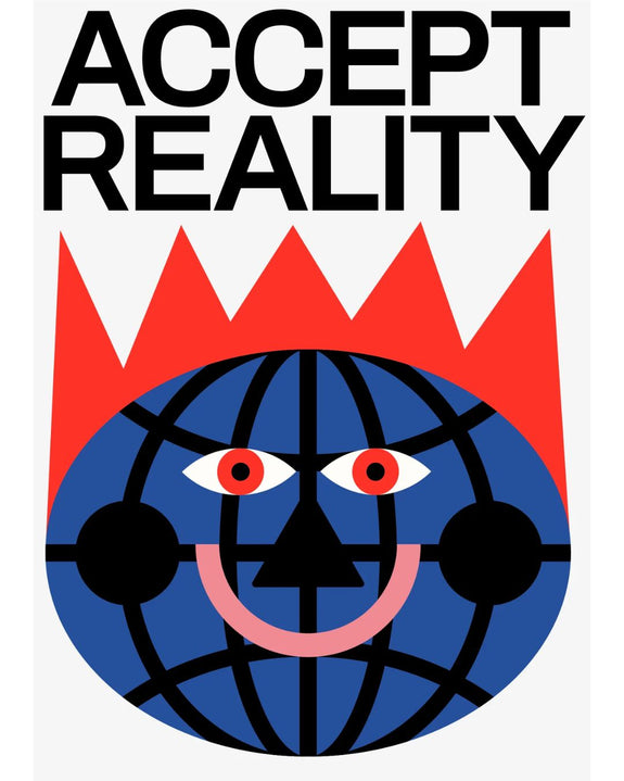 Brutto - Accept Reality - Giclée Print