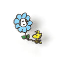 PINTRILL - Woodstock Blue Flower Snoopy Pin