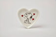 Peanuts - Snoopy Heart Shaped Trinket Dish - Love