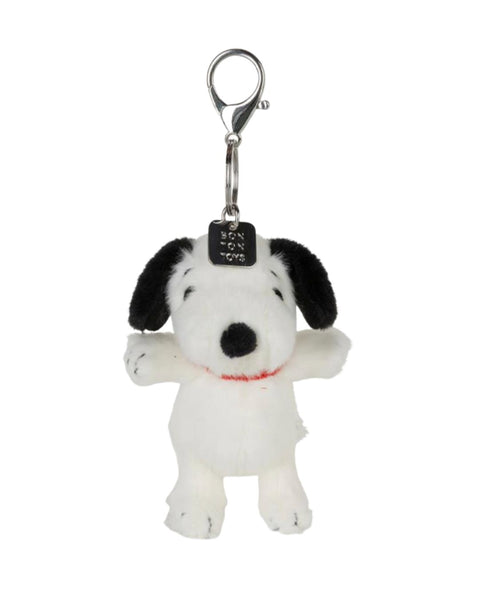 Bon Ton Toys - Lucky Snoopy Fuzzy Keychain Cream