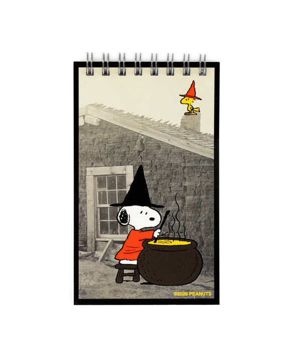 3P4 X Peanuts® Halloween - Snoopy Witch Mini Notebook