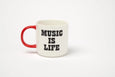 Magpie - Peanuts Mug Music Is Life - Vinyl