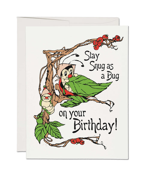 Red Cap Cards - Stay Snug Greeting Card