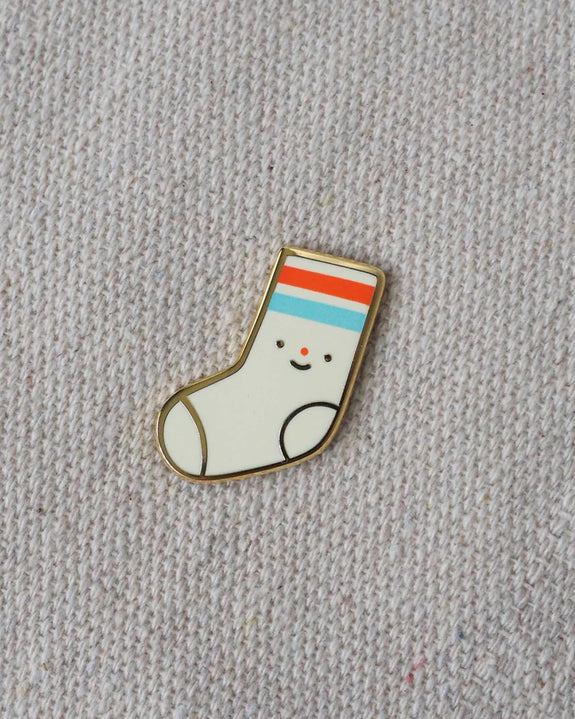 Natamori - Sock - Enamel Pin