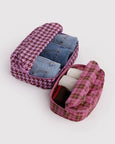 Baggu - Packing Cube Set - Check Mix