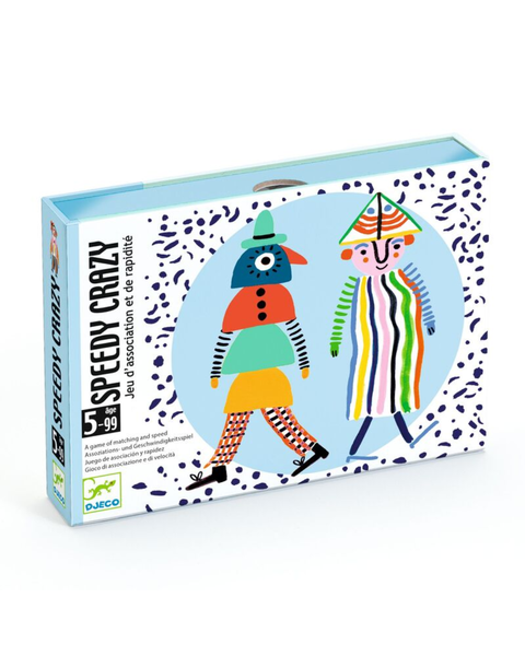 Djeco - Speedy Crazy Fast Matching Card Game