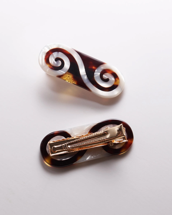 Winona Irene - Alligator Hair Clip - Winding Path