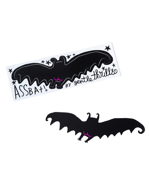 Gentle Thrills - Assbat Sticker