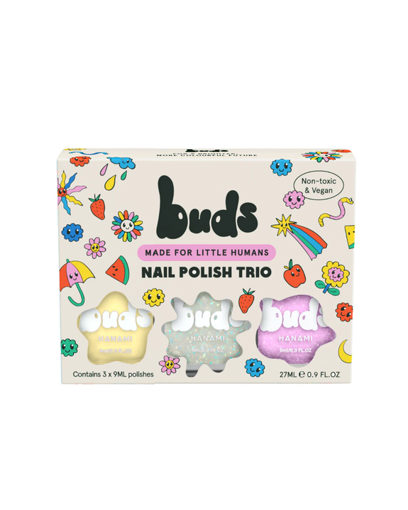 Hanami - Buds Kids Nail Polish Trio Pack - Sprinkle