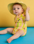 Halcyon Nights - Short Sleeve Bodysuit - Peel Party