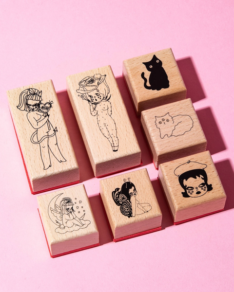 Valfre - Stamp Set - Red