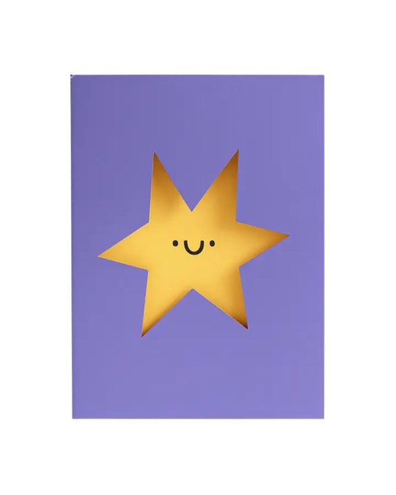 Rumble Cards - Star Die Cut Card