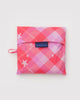 Baggu - Big Baggu - Pink Star Plaid - *PRE-BOOK dispatch after Oct 16th