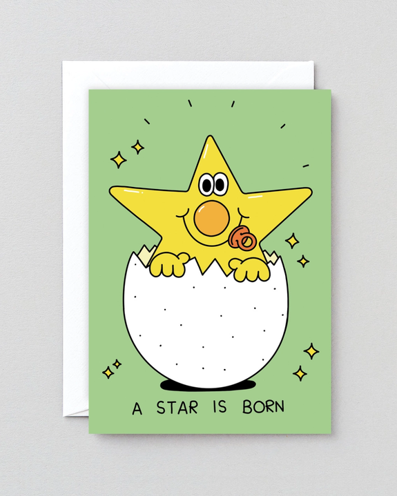 Wrap - A Star Is Born Greetings Card
