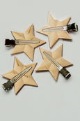 Hey Ricochet - Magic Girl Metal Stars Clips - Gold
