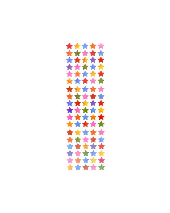 Sticker Fun - Aurora Stickers - Star 8mm Multi-Coloured