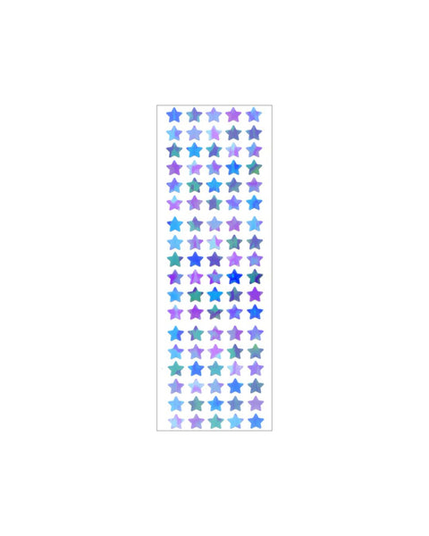 Sticker Fun - Aurora Stickers - Star 8mm Blue Green