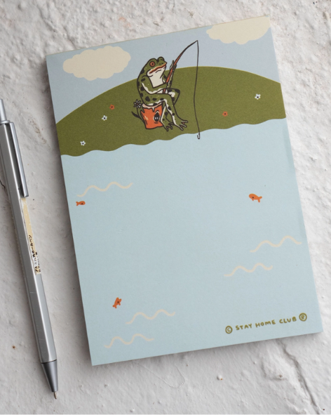 Stay Home Club - Fishing Notepad