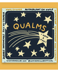 Stay Home Club - Qualms - Waterproof Vinyl Sticker