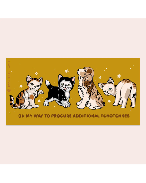Stay Home Club - Tchotchkes Bumper Sticker