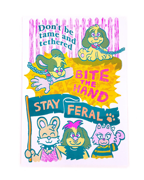 Marlo Mogensen - Stay Feral Print