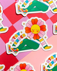 Kidnichols - Vinyl Sticker - Stay Tender Flower