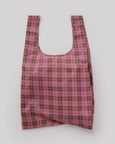 Baggu - Standard - Azalea Pink Tartan