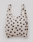 Baggu - Standard - Cream and Black Polka Dot