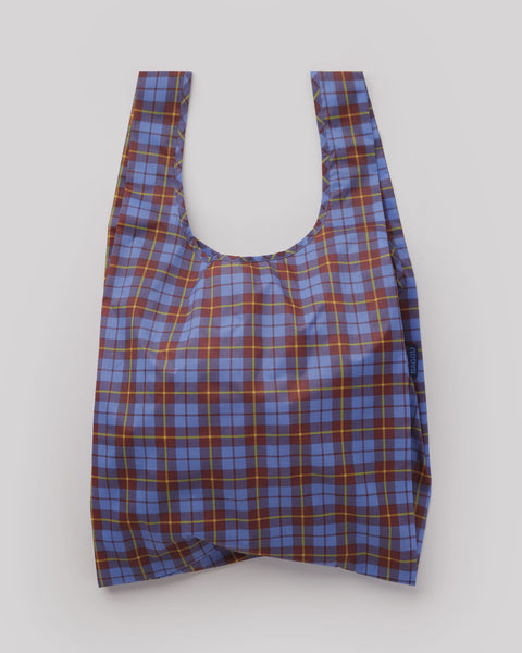 Baggu - Standard - Blue Tartan