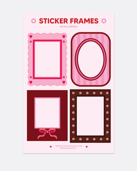 Have A Nice Day - Sticker Frames - Lover Edition