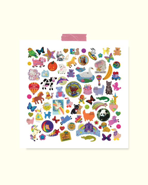 Riley Grae - Sticker Collection Art Print
