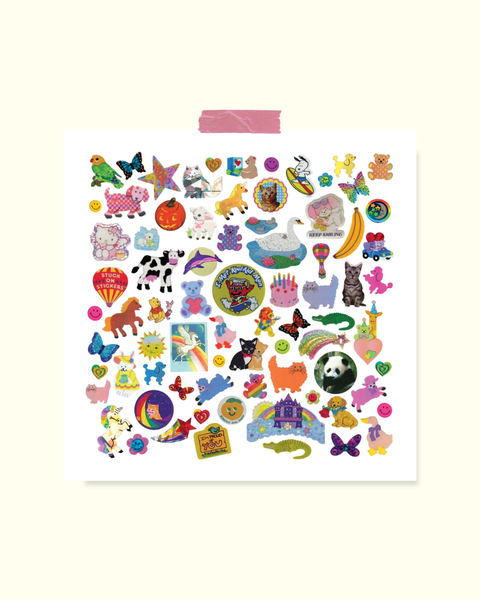 Riley Grae - Sticker Collection Art Print