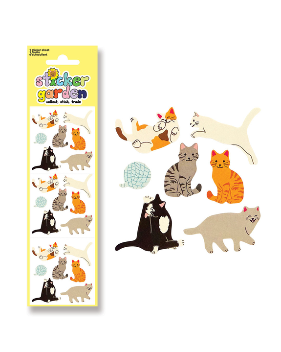 Sticker Garden - Classic Cat Stickers