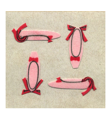 Stickermagic - Furry Tear-off Stickers - Shoes