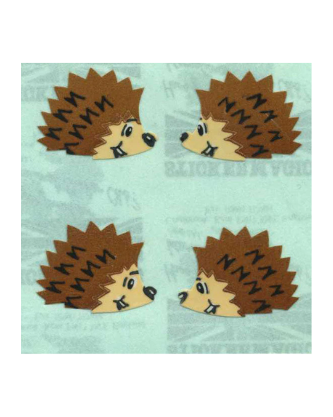 Stickermagic - Tear-off Stickers - Hedgehogs