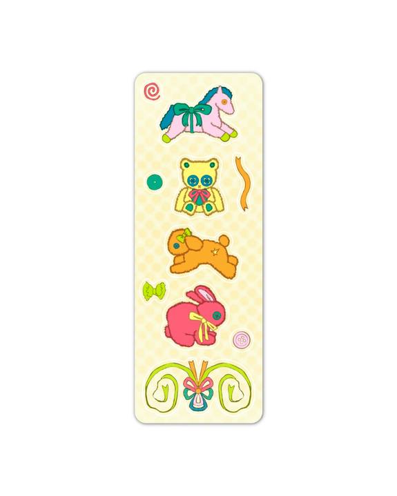 Rags AF - Stuffed Animals! Sticker Sheet