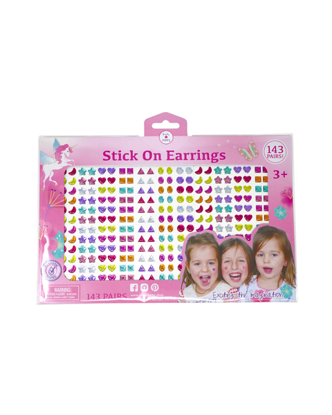 Pink Poppy - Fairy Magic Stick On Earrings - 143 Pairs
