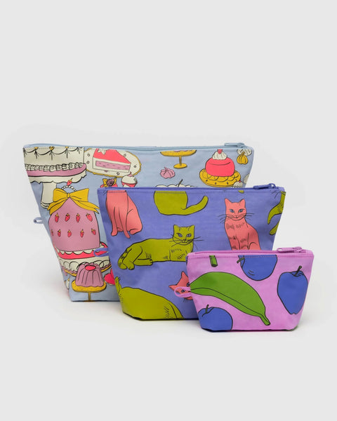 Baggu - Go Pouch Set -  Still Life