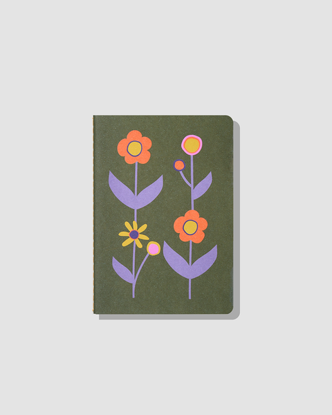 MOHS - Stitch Note Flower Edition-08 Olive