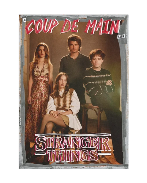 Coup De Main - Stranger Things - Poster Zine