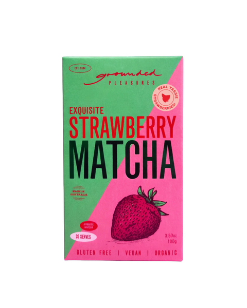 Grounded Pleasures - Strawberry Matcha